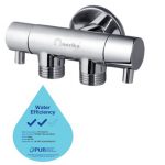 Brass Chrome Plated Luxury Two Way Taps